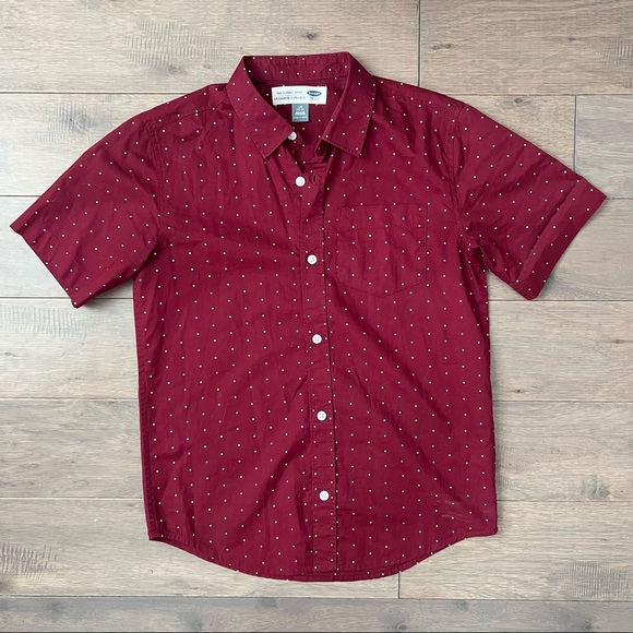 Set of 2 Old Navy Kids Short Sleeve Button Down - Picture 6 of 6